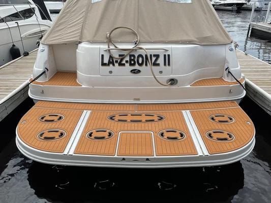 Luxury boat on the water